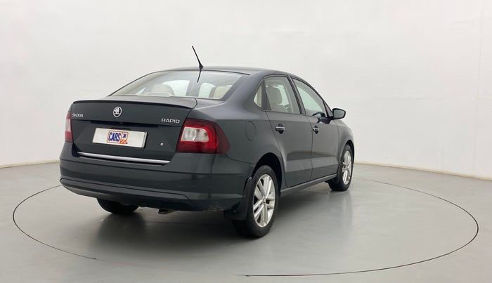 2017 Skoda Rapid STYLE 1.5 TDI, Diesel, Manual, 1,15,431 km, Right Back Diagonal