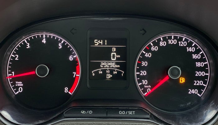 2020 Volkswagen Vento Highline 1.0 TSI MT, Petrol, Manual, 29,343 km, Odometer Image