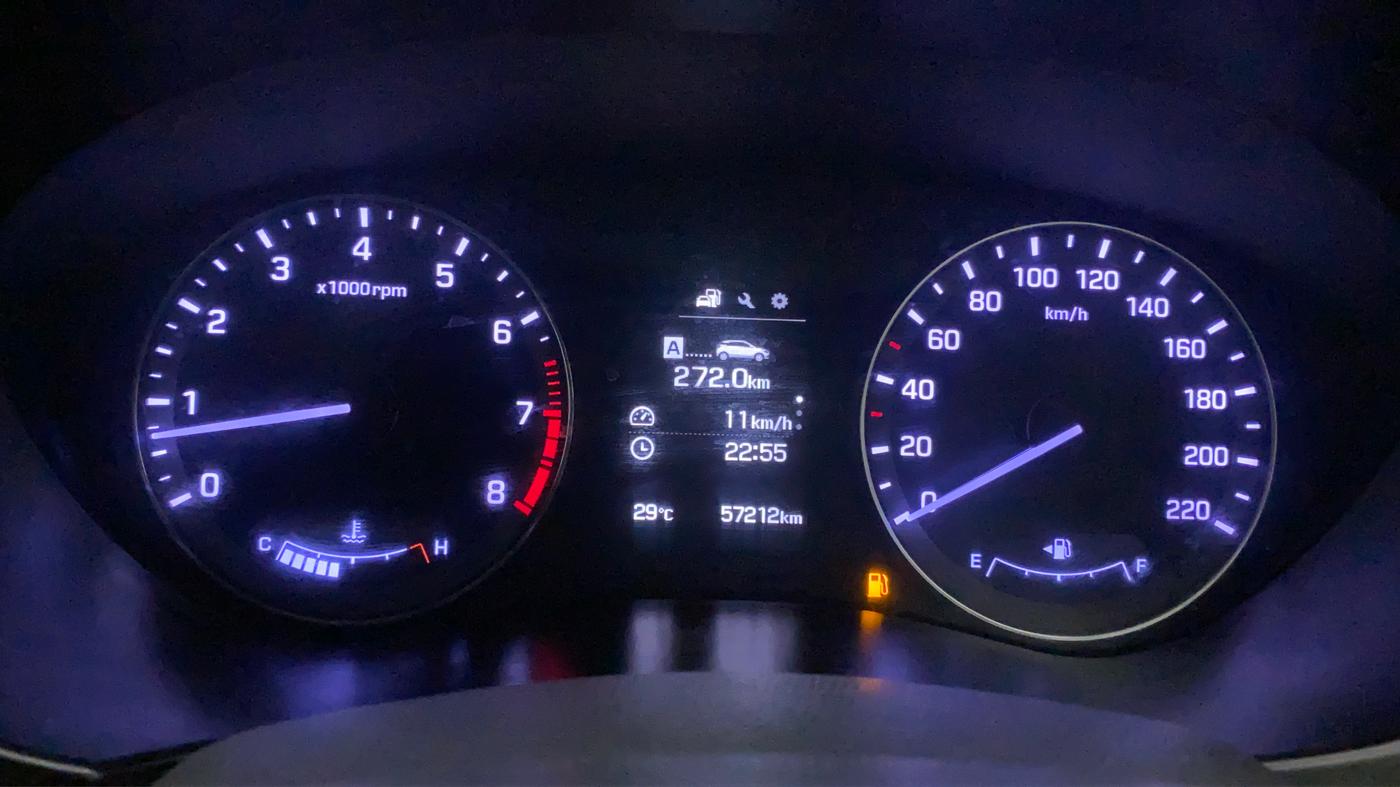 2016 Hyundai Elite i20 ASTA 1.2, Petrol, Manual, 57,844 km, Odometer Image