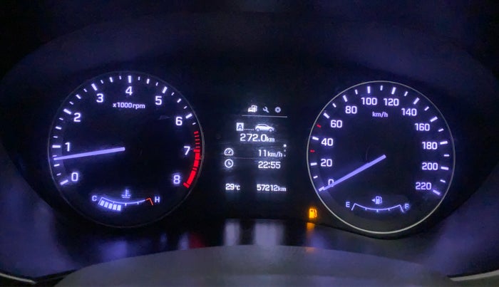 2016 Hyundai Elite i20 ASTA 1.2, Petrol, Manual, 57,844 km, Odometer Image