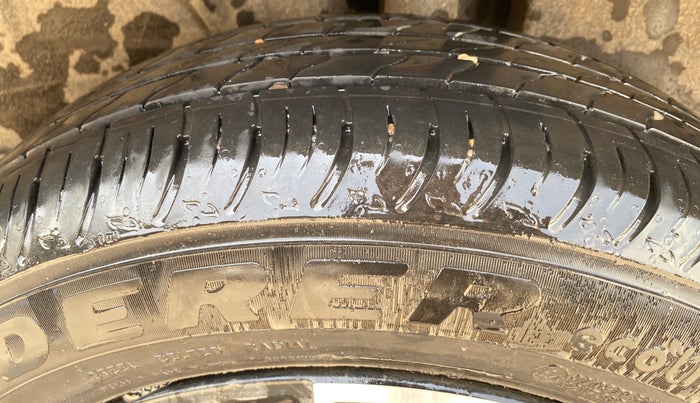 2021 Tata PUNCH CREATIVE  AMT, Petrol, Automatic, 1,00,394 km, Left Rear Tyre Tread