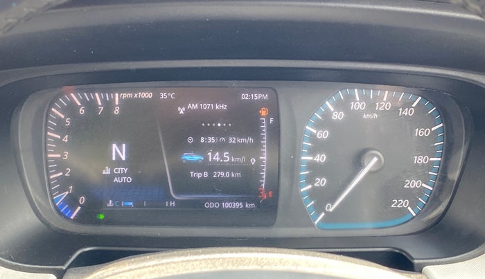 2021 Tata PUNCH CREATIVE  AMT, Petrol, Automatic, 1,00,394 km, Odometer Image