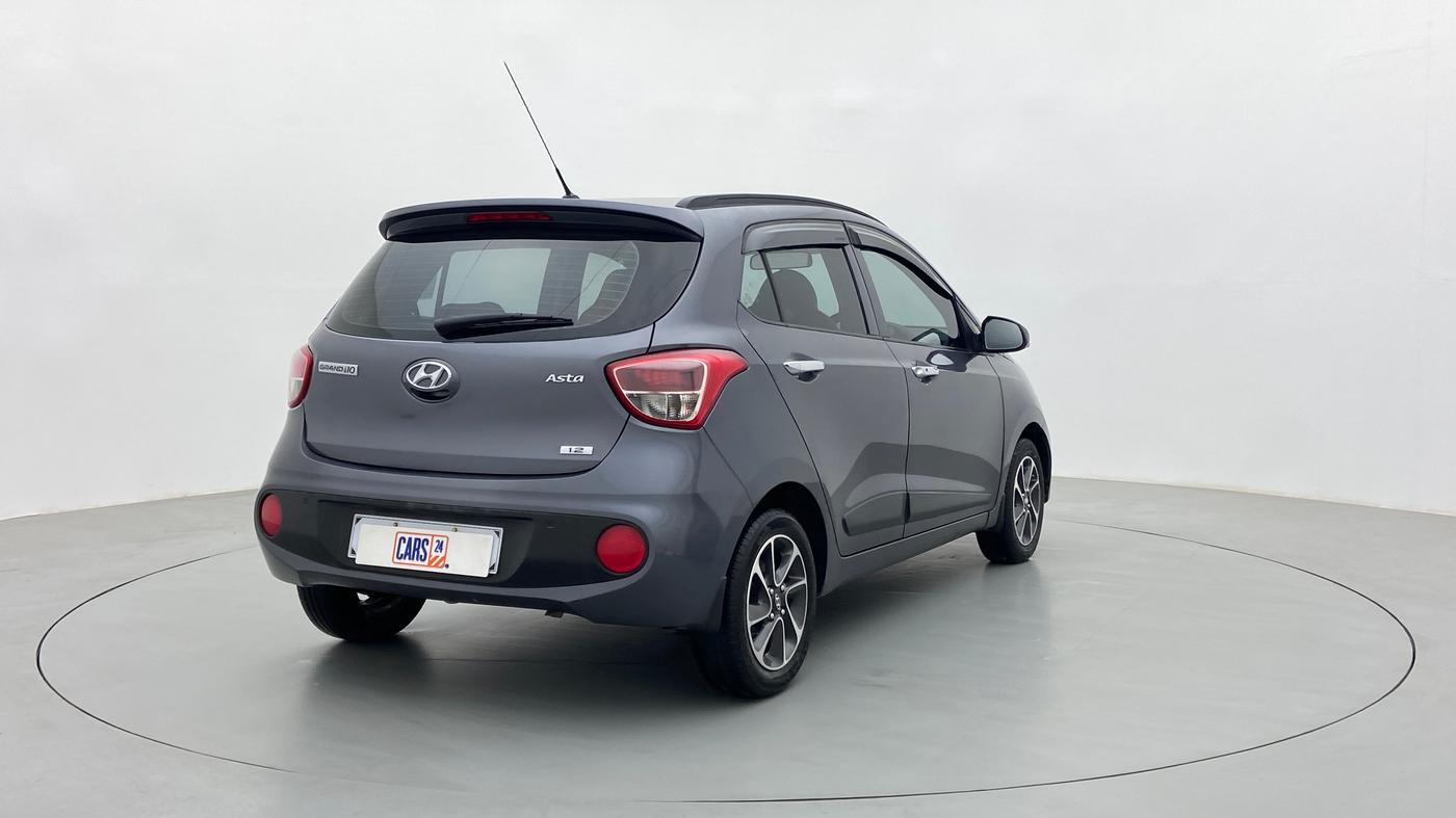 2019 Hyundai Grand i10 ASTA 1.2 VTVT, Petrol, Manual, 18,724 km, Right Back Diagonal