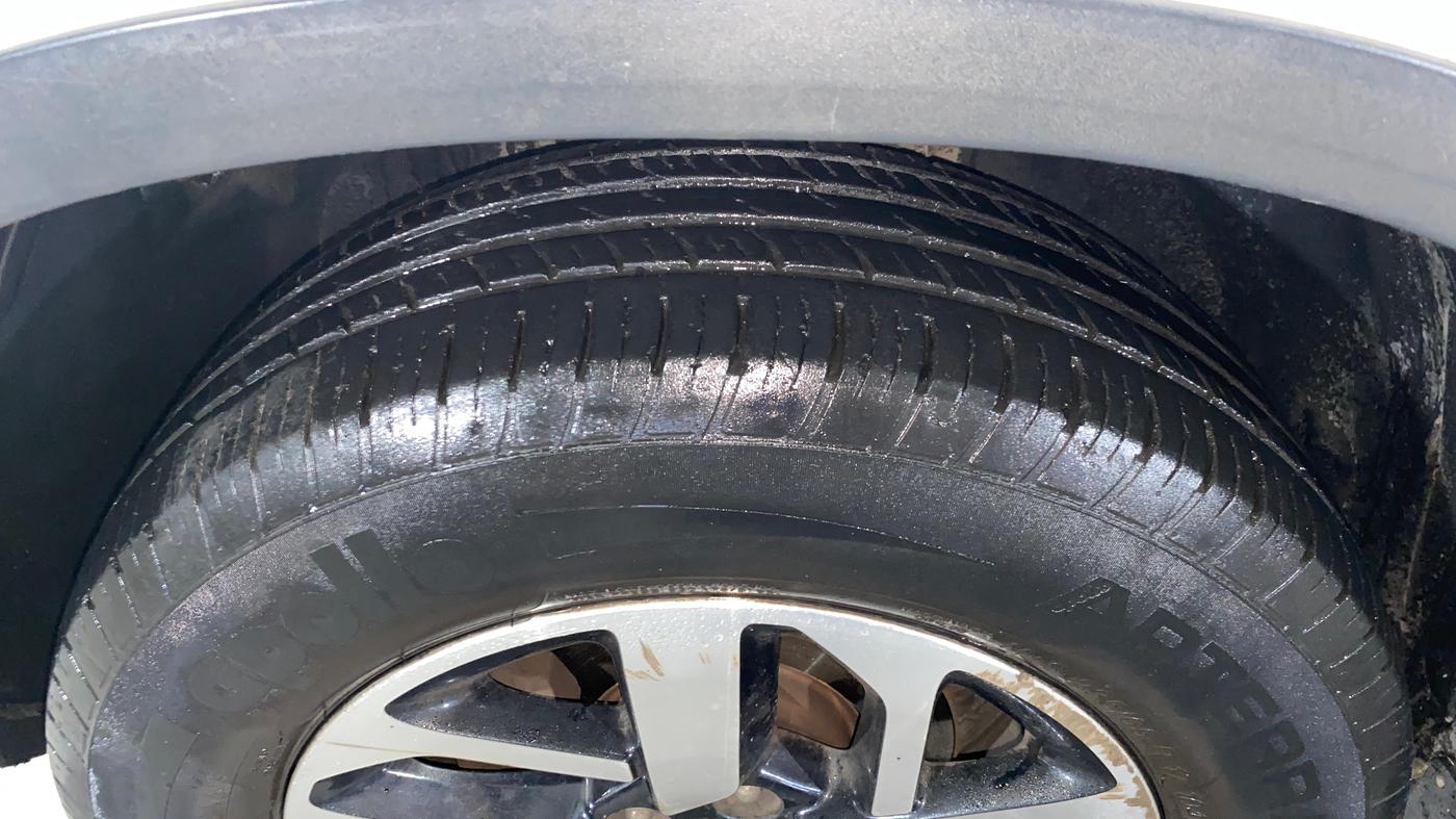 2021 Tata Harrier XZA PLUS 2.0L, Diesel, Automatic, 80,367 km, Left Front Tyre Tread