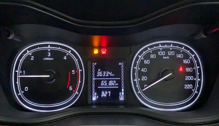 2017 Maruti Vitara Brezza LDI OPT, Diesel, Manual, 65,163 km, Odometer Image