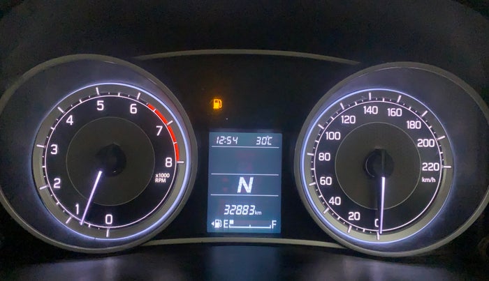 2017 Maruti Dzire VXI AMT, Petrol, Automatic, 32,883 km, Odometer Image