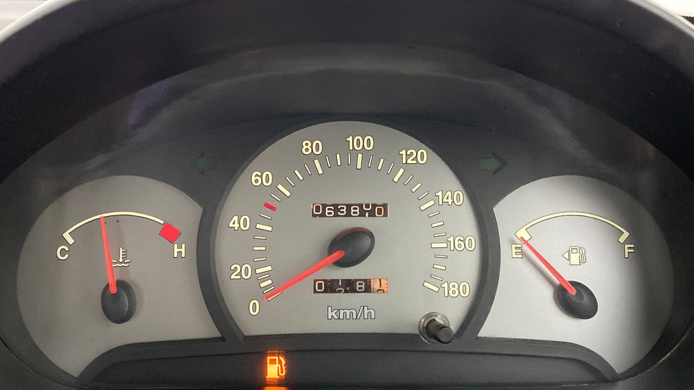 2012 Hyundai Santro Xing GL PLUS, Petrol, Manual, 63,800 km, Odometer Image