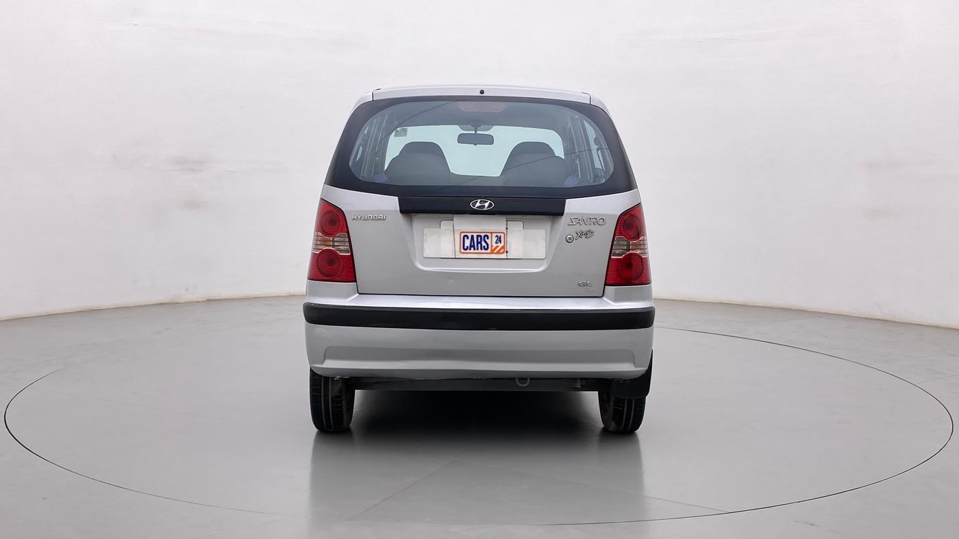 2012 Hyundai Santro Xing GL PLUS, Petrol, Manual, 63,800 km, Back/Rear