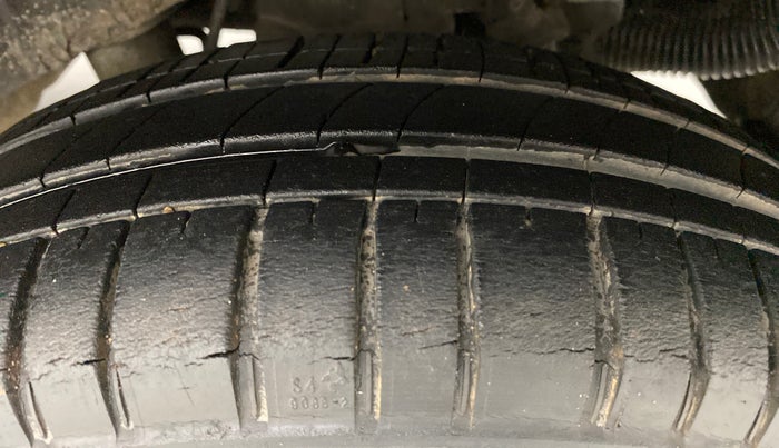 2012 Hyundai Santro Xing GL PLUS, Petrol, Manual, 63,800 km, Left Rear Tyre Tread