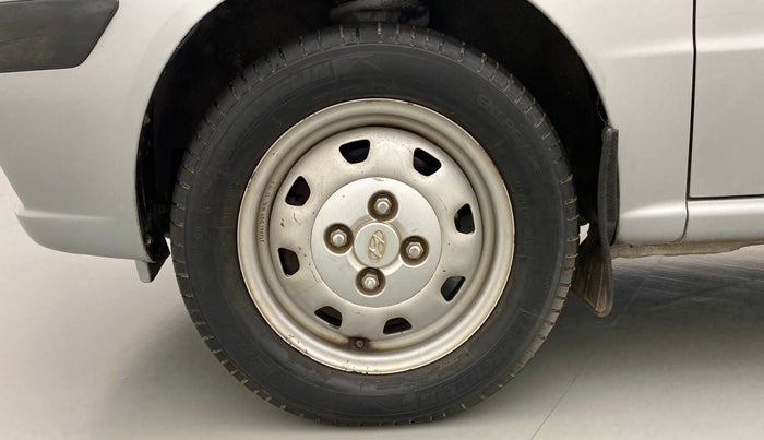 2012 Hyundai Santro Xing GL PLUS, Petrol, Manual, 63,800 km, Left Front Wheel