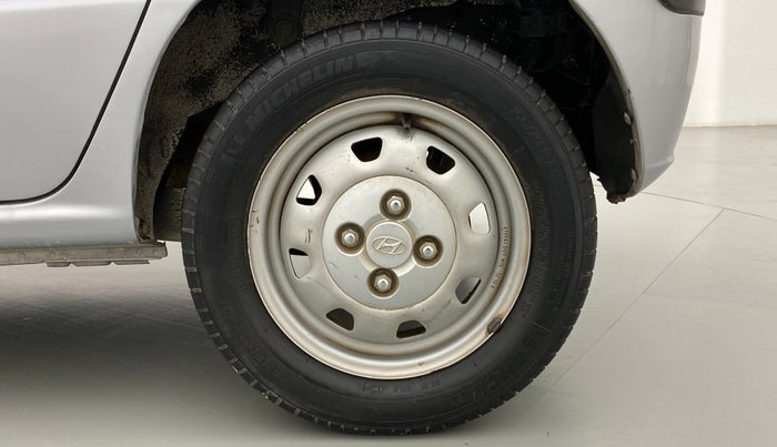 2012 Hyundai Santro Xing GL PLUS, Petrol, Manual, 63,800 km, Left Rear Wheel