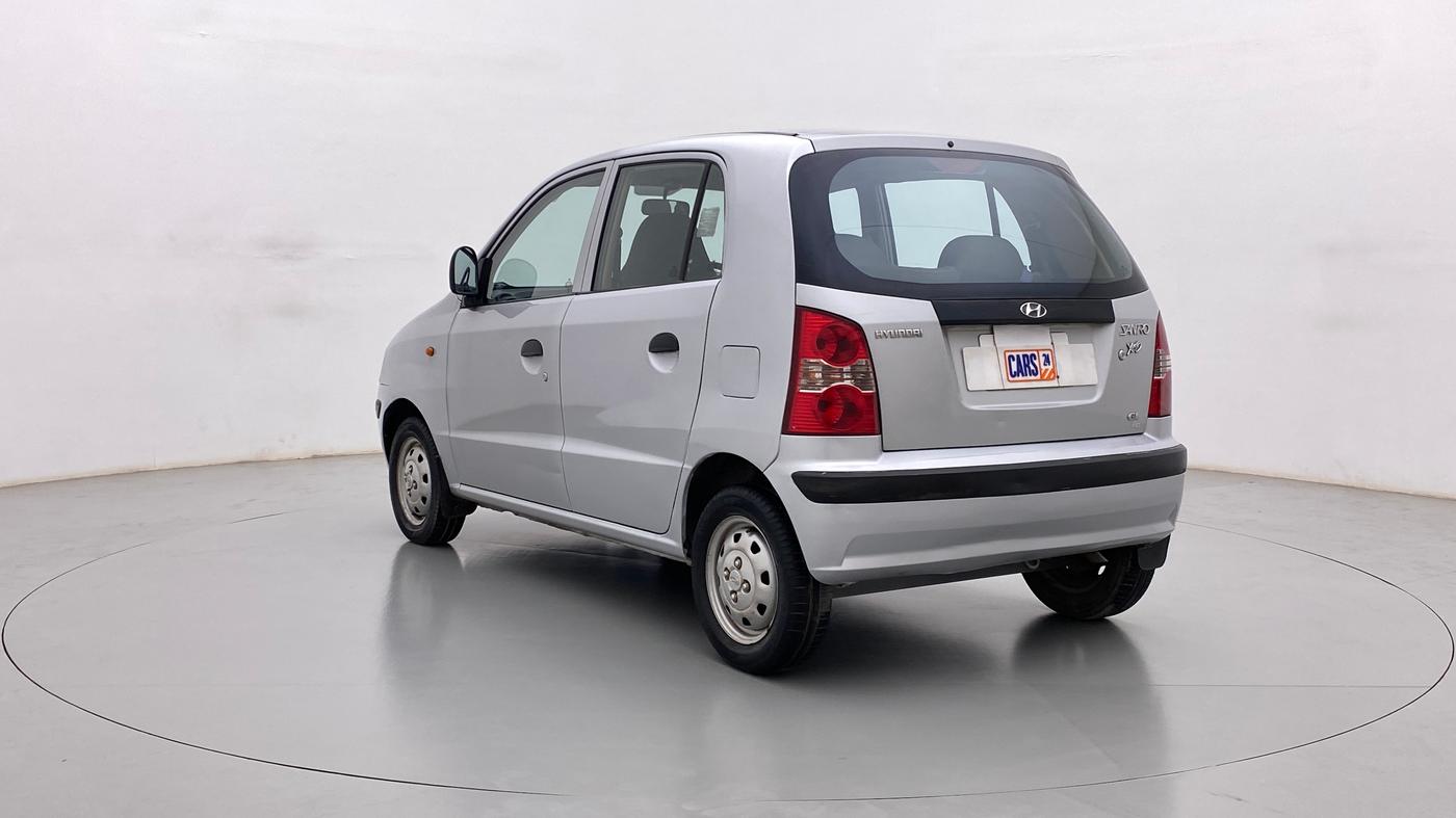 2012 Hyundai Santro Xing GL PLUS, Petrol, Manual, 63,800 km, Left Back Diagonal