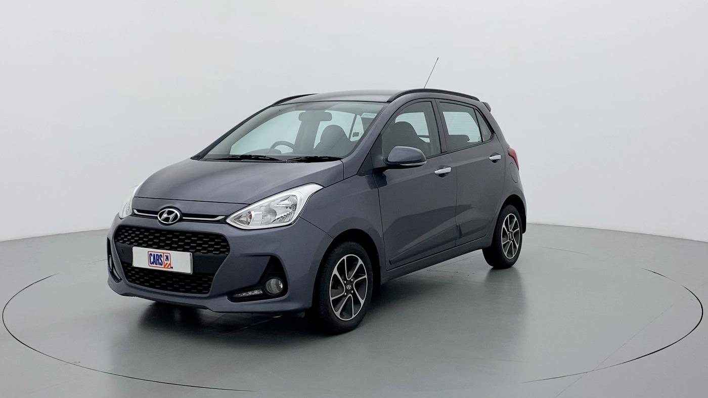 2018 Hyundai Grand i10 ASTA 1.2 VTVT, Petrol, Manual, 22,498 km, Left Front Diagonal