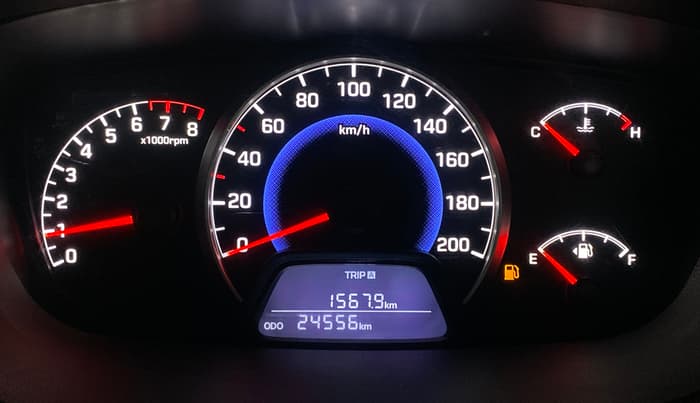 2016 Hyundai Grand i10 SPORTZ 1.2 KAPPA VTVT, Petrol, Manual, 24,556 km, Odometer Image