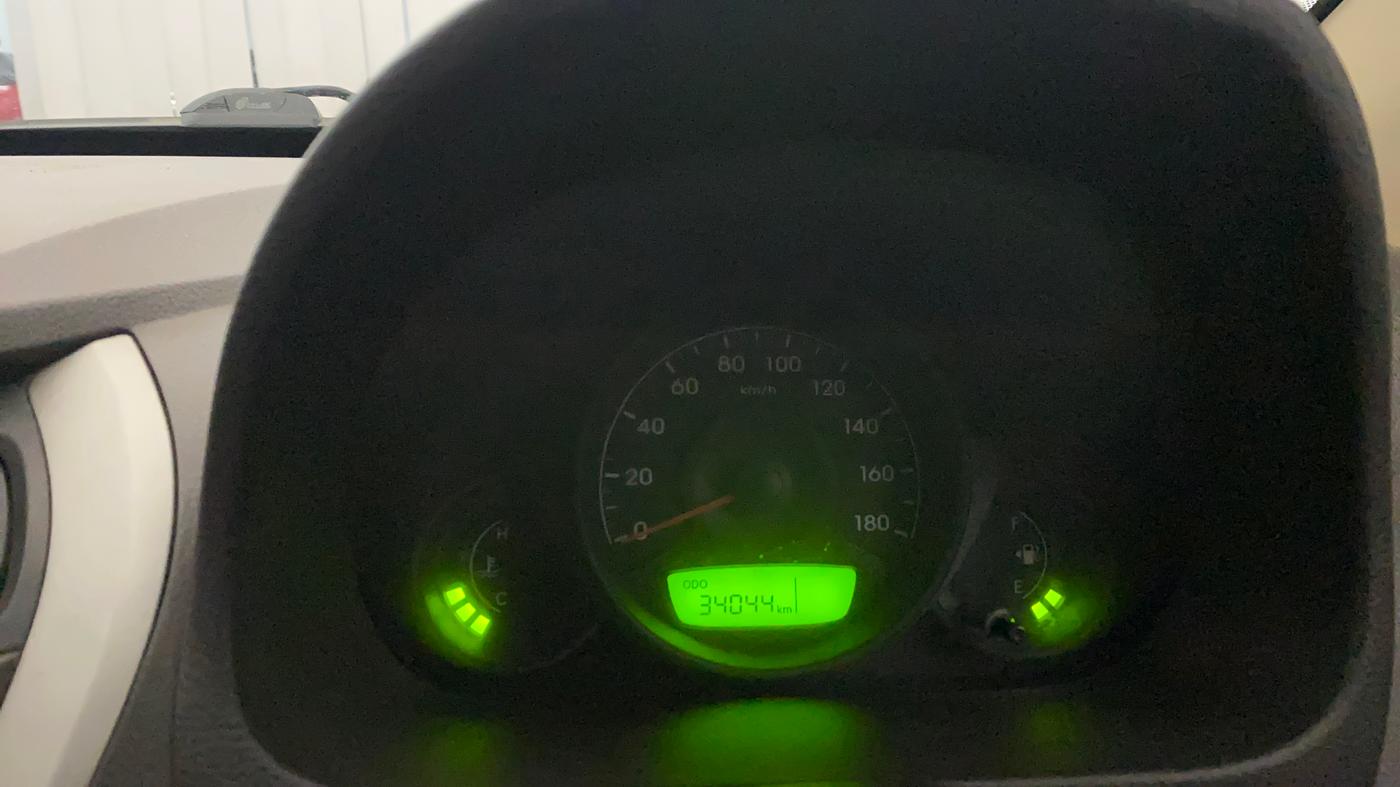 2017 Hyundai Eon ERA PLUS (O), Petrol, Manual, 34,024 km, Odometer Image