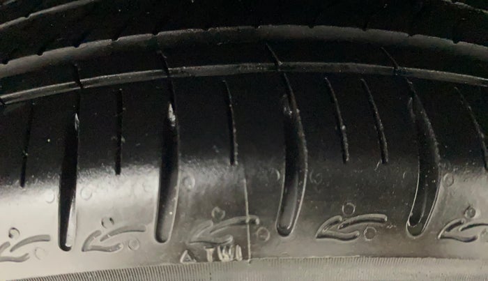 2020 Tata Tiago XZA PLUS DUAL TONE PETROL, Petrol, Automatic, 48,662 km, Left Rear Tyre Tread