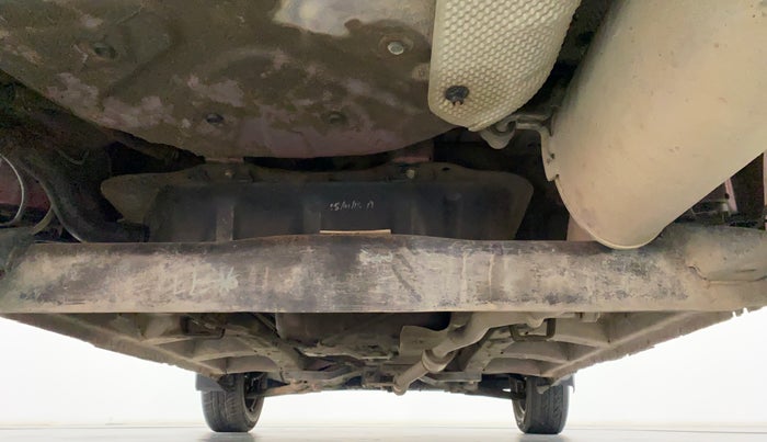 2016 Mahindra Kuv100 K2 D 6 STR, Diesel, Manual, 90,573 km, Rear Underbody