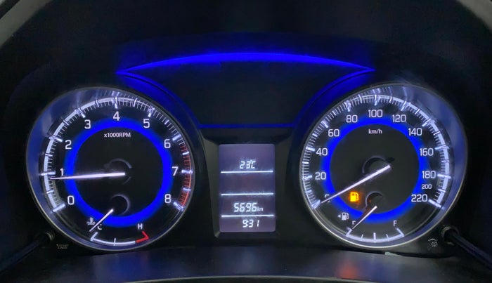 2015 Maruti Baleno DELTA PETROL 1.2, Petrol, Manual, 5,695 km, Odometer Image