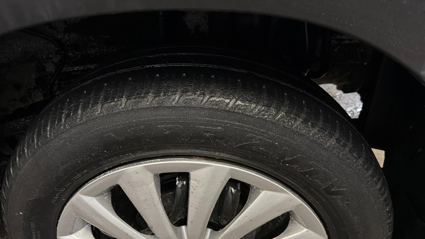 2019 Tata TIAGO NRG PETROL AMT, Petrol, Automatic, 57,126 km, Left Rear Tyre Tread