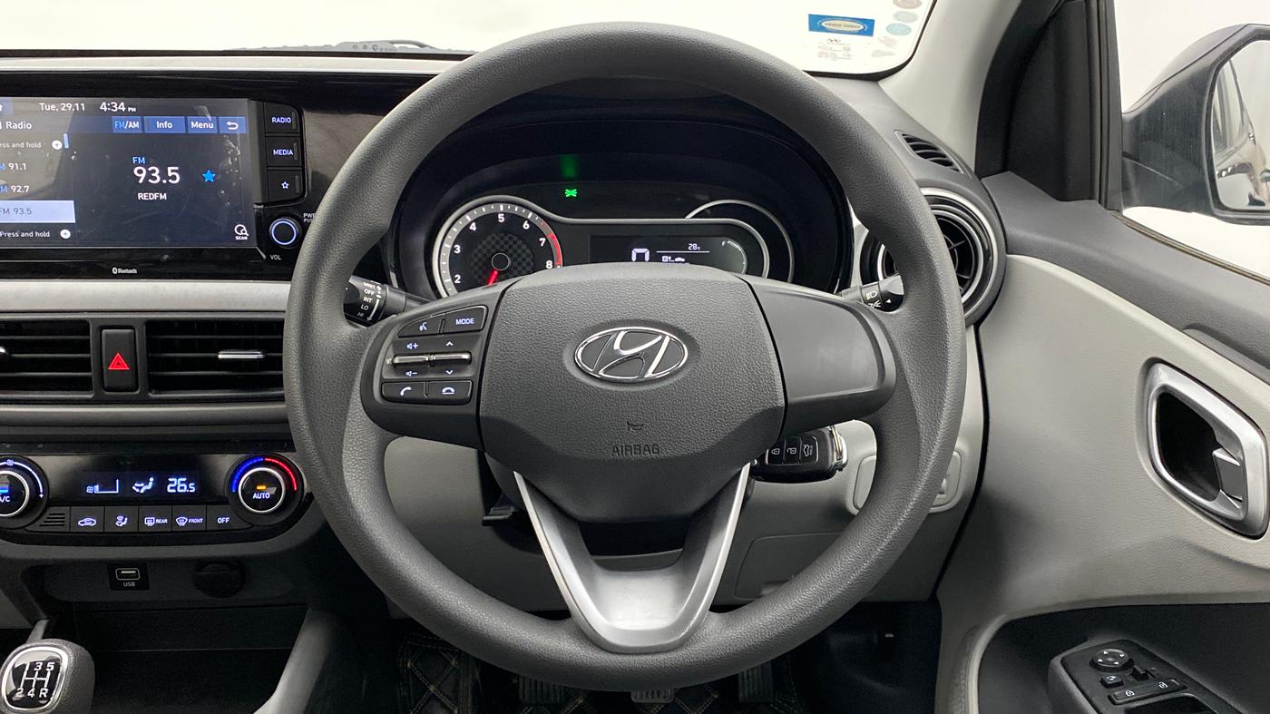 2020 Hyundai GRAND I10 NIOS SPORTZ PETROL, Petrol, Manual, 16,881 km, Steering Wheel Close Up