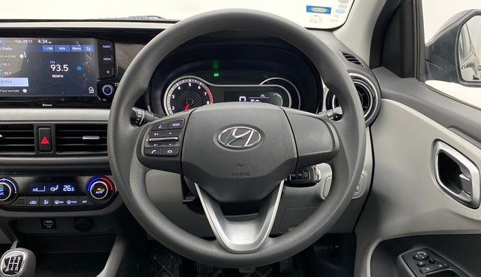 2020 Hyundai GRAND I10 NIOS SPORTZ PETROL, Petrol, Manual, 16,881 km, Steering Wheel Close Up