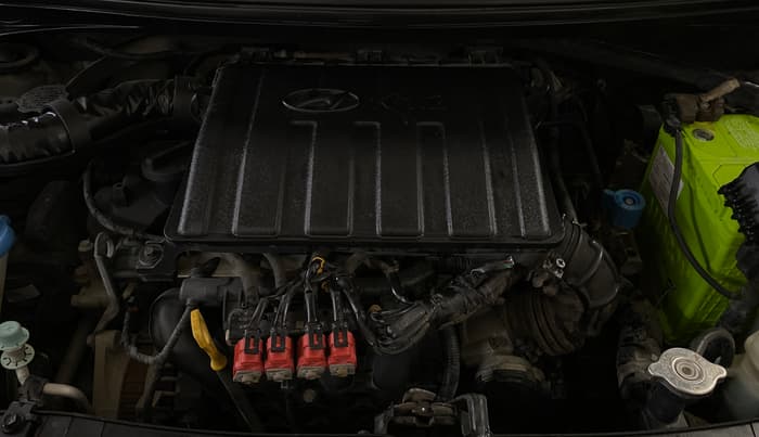 2017 Hyundai Grand i10 SPORTZ 1.2 KAPPA VTVT, CNG, Manual, 79,455 km, Engine View