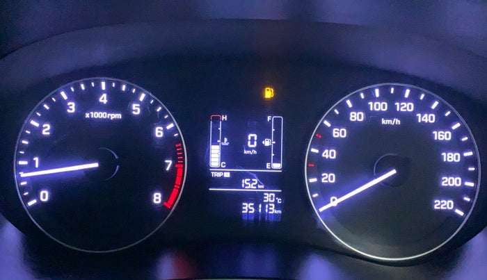 2017 Hyundai Elite i20 MAGNA EXECUTIVE 1.2, Petrol, Manual, 35,112 km, Odometer Image