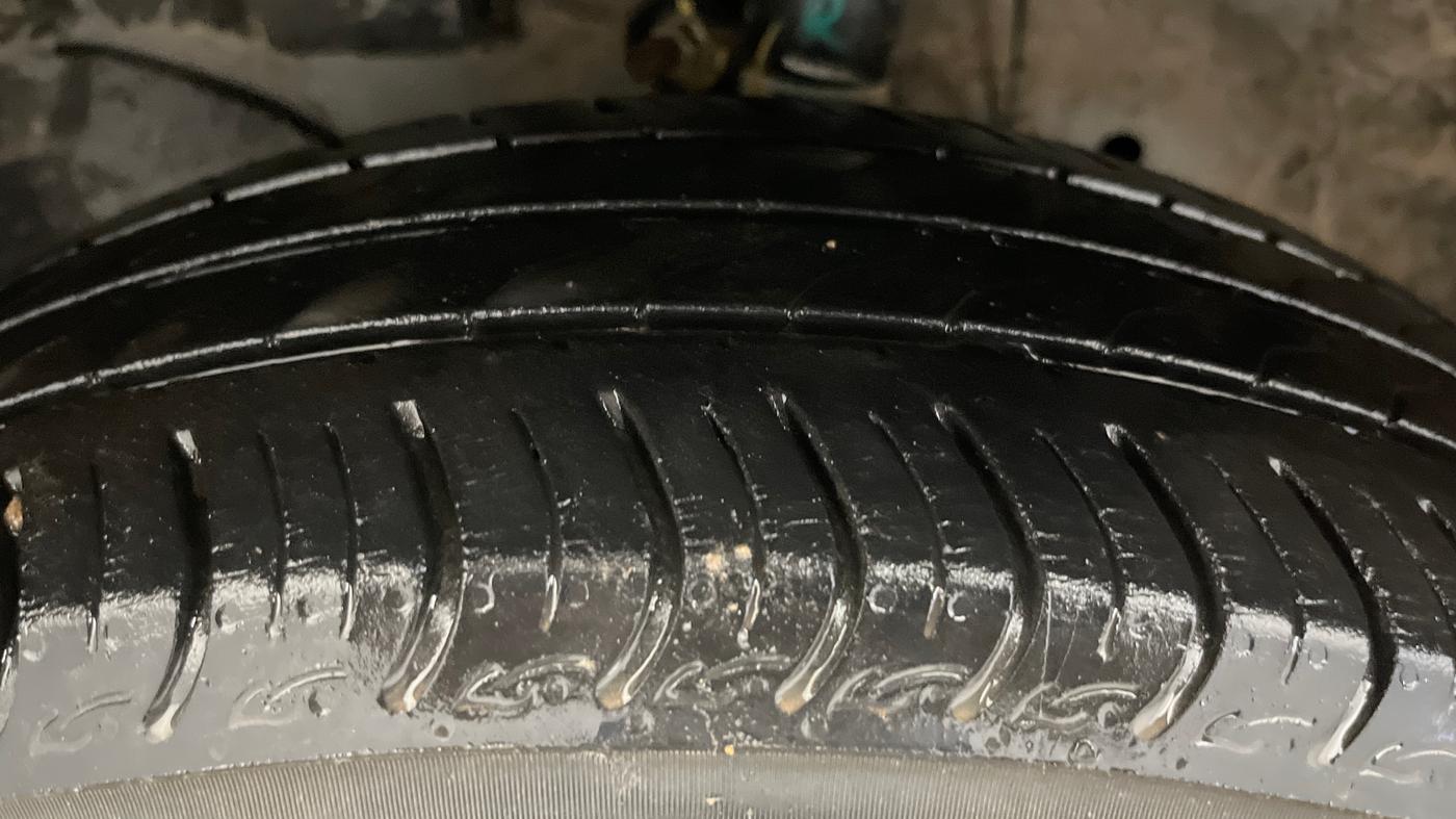2022 Honda Amaze 1.2L I-VTEC VX, Petrol, Manual, 34,343 km, Left Front Tyre Tread