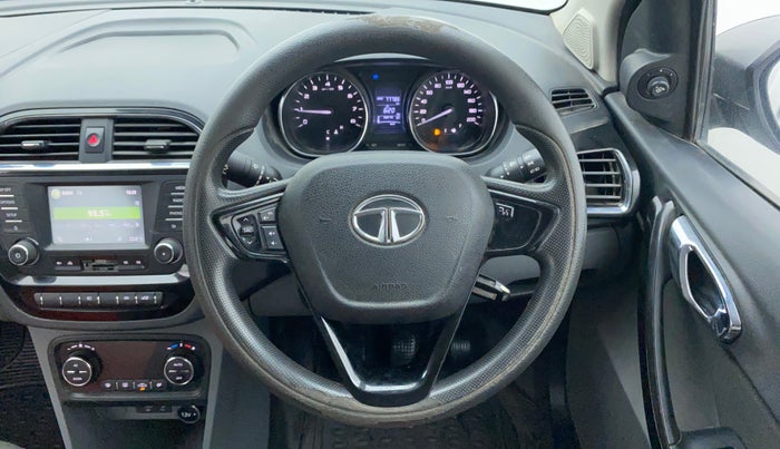 2018 Tata TIGOR XZ (O) PETROL, Petrol, Manual, 77,786 km, Steering Wheel Close Up