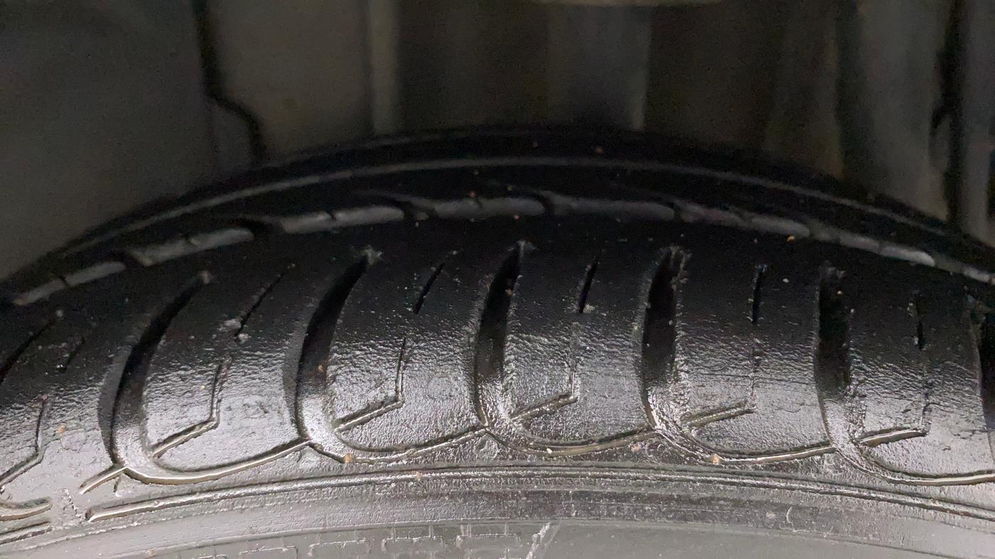 2018 Tata TIGOR XZ (O) PETROL, Petrol, Manual, 77,786 km, Left Rear Tyre Tread