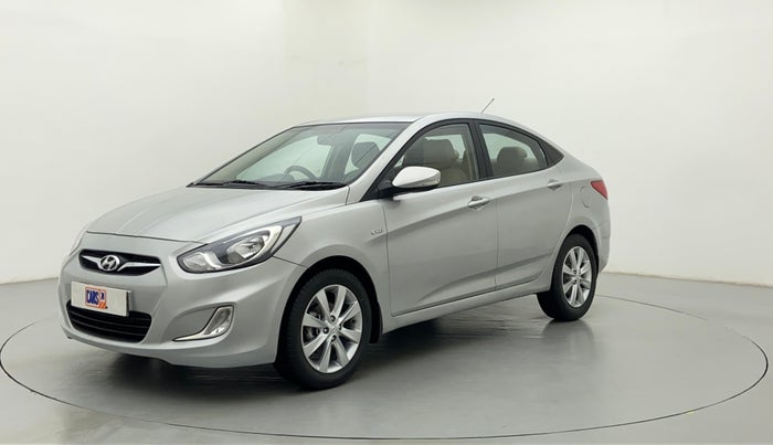 2012 Hyundai Verna FLUIDIC 1.6 SX CRDI, Diesel, Manual, 1,12,865 km, Left Front Diagonal