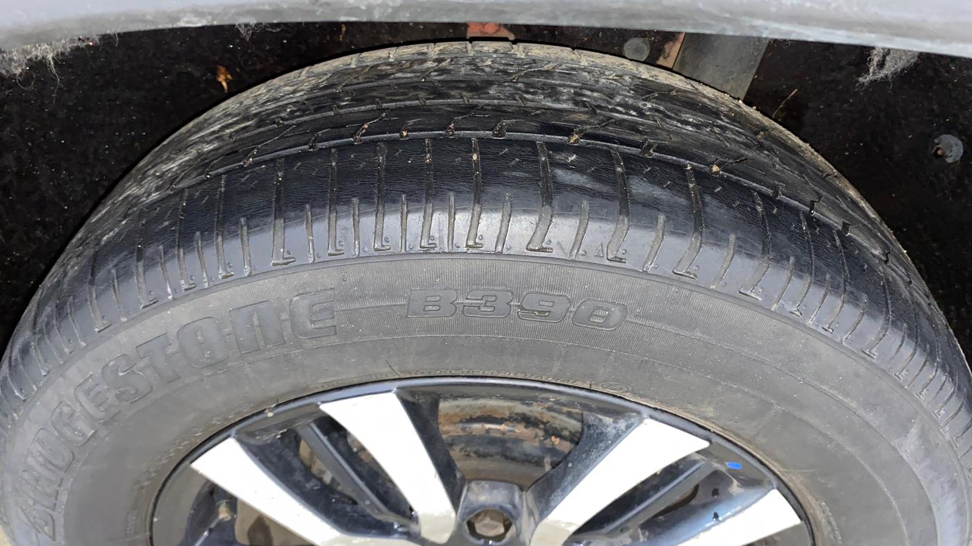 2018 Maruti Vitara Brezza VDI (O), Diesel, Manual, 1,04,184 km, Left Rear Tyre Tread