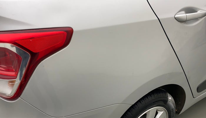 2014 Hyundai Xcent SX 1.2 (O), Petrol, Manual, 55,033 km, Right quarter panel - Minor scratches