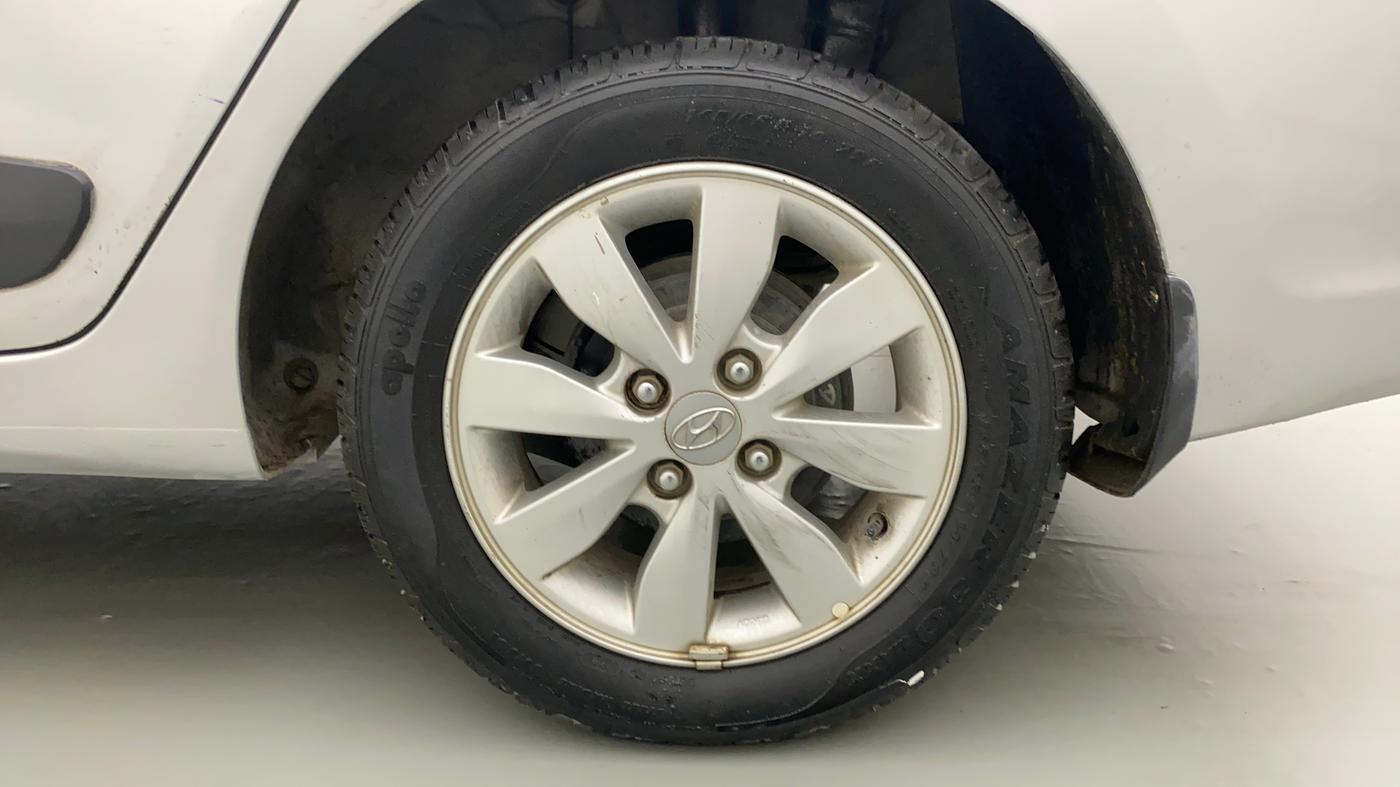 2014 Hyundai Xcent SX 1.2 (O), Petrol, Manual, 55,033 km, Left Rear Wheel