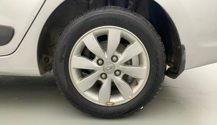 2014 Hyundai Xcent SX 1.2 (O), Petrol, Manual, 55,033 km, Left Rear Wheel