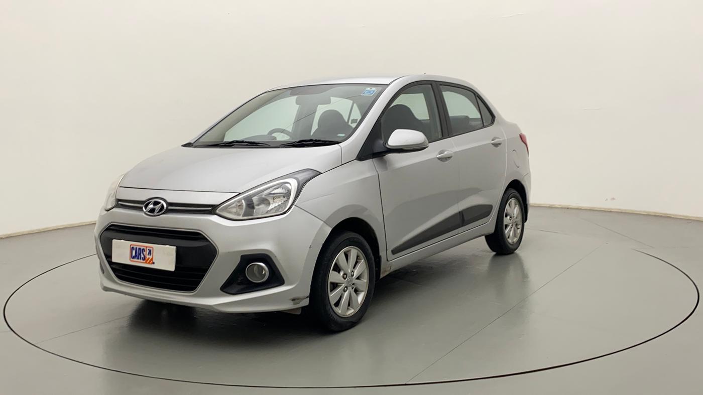 2014 Hyundai Xcent SX 1.2 (O), Petrol, Manual, 55,033 km, Left Front Diagonal