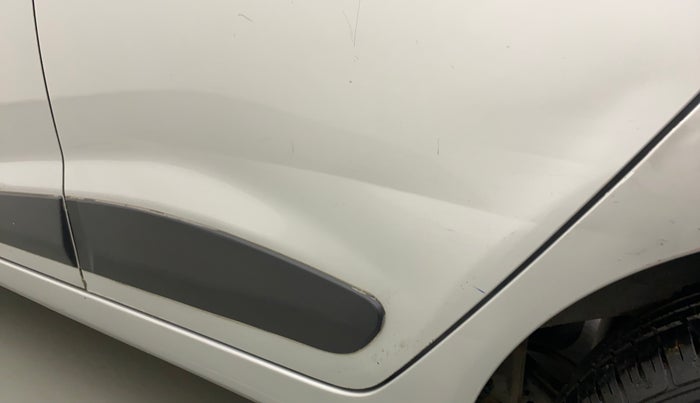 2014 Hyundai Xcent SX 1.2 (O), Petrol, Manual, 55,033 km, Rear left door - Slightly dented