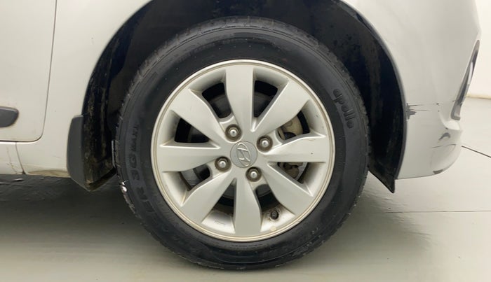 2014 Hyundai Xcent SX 1.2 (O), Petrol, Manual, 55,033 km, Right Front Wheel
