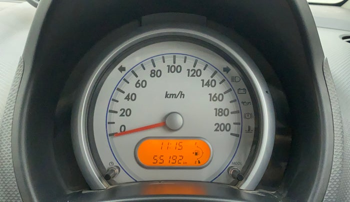 2014 Maruti Ritz VXI, Petrol, Manual, 55,192 km, Odometer Image