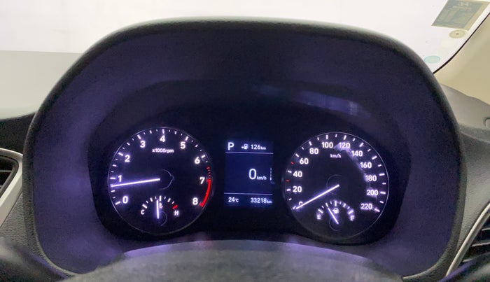 2018 Hyundai Verna 1.6 VTVT SX (O) AT, Petrol, Automatic, 33,196 km, Odometer Image