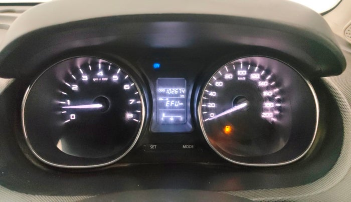 2018 Tata Tiago XZ PETROL, Petrol, Manual, 1,02,630 km, Odometer Image