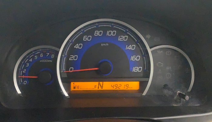 2017 Maruti Wagon R 1.0 VXI (O) AMT, Petrol, Automatic, 49,218 km, Odometer Image