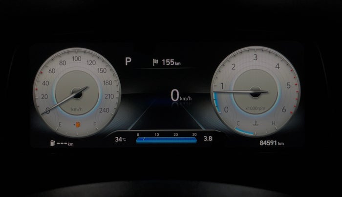 2021 Hyundai ALCAZAR 1.5 SIGNATURE (O) AT 6STR, Diesel, Automatic, 84,579 km, Odometer Image