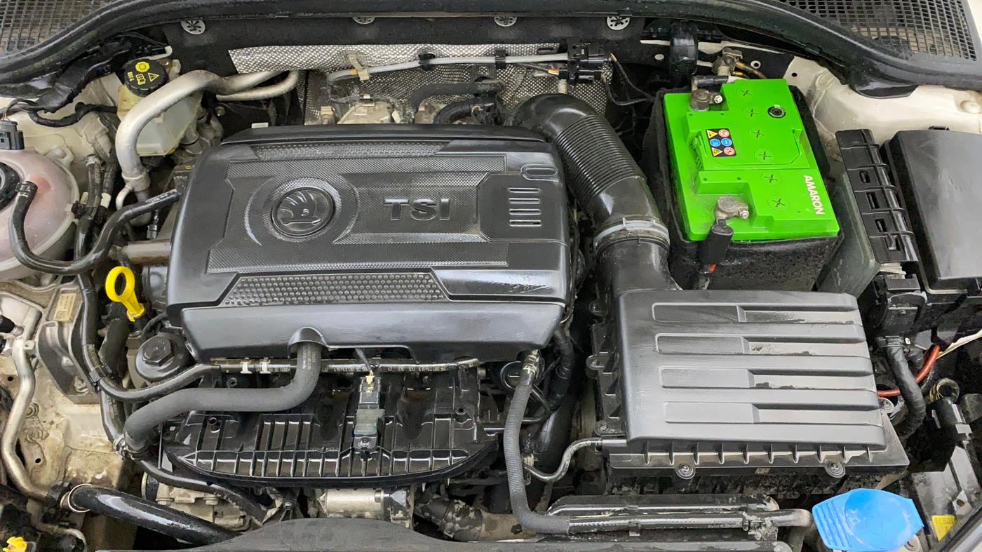 2017 Skoda Octavia L&K 1.8 TSI AT, Petrol, Automatic, 35,055 km, Engine View