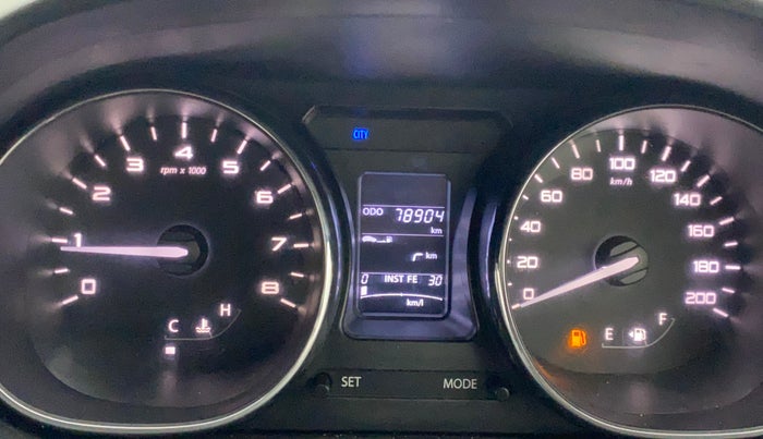 2018 Tata Tiago XZ PETROL, Petrol, Manual, 78,878 km, Odometer Image