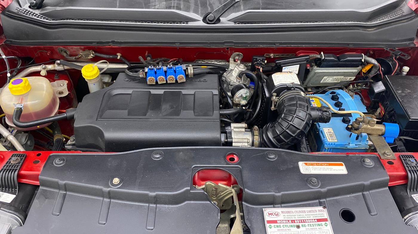 2018 Mahindra KUV 100 NXT K2 P 6 STR, CNG, Manual, 50,598 km, Open Bonet