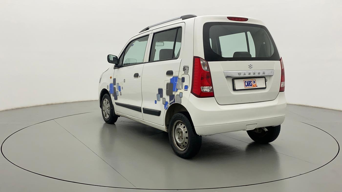2018 Maruti Wagon R 1.0 LXI CNG, CNG, Manual, 61,540 km, Left Back Diagonal