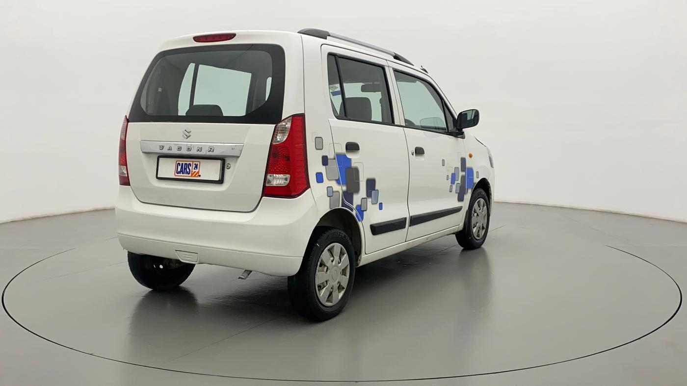 2018 Maruti Wagon R 1.0 LXI CNG, CNG, Manual, 61,540 km, Right Back Diagonal