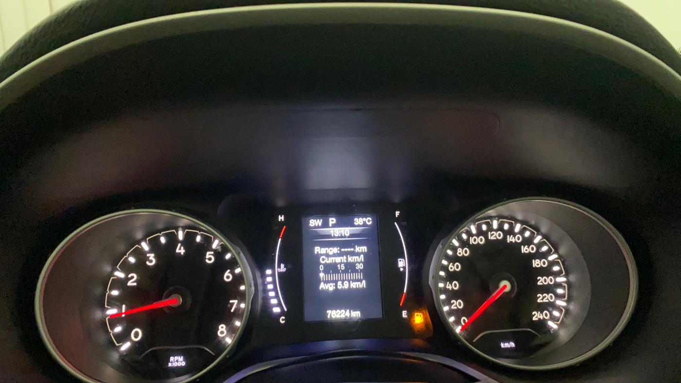 2020 Jeep Compass LONGITUDE PLUS 1.4 PETROL AT, Petrol, Automatic, 76,215 km, Odometer Image