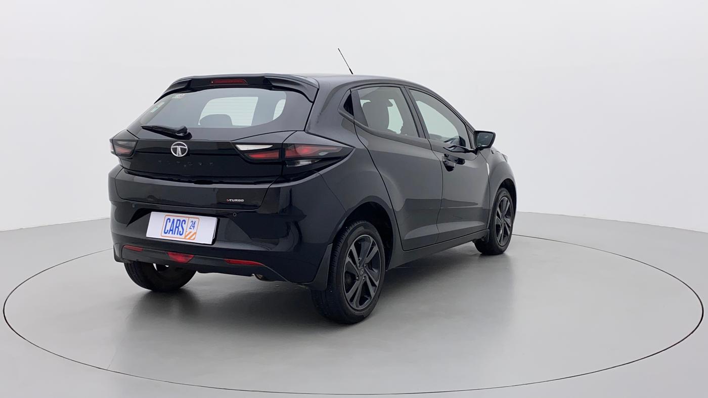 2021 Tata ALTROZ XZ PLUS I-TURBO PETROL DARK EDITION, Petrol, Manual, 21,424 km, Right Back Diagonal